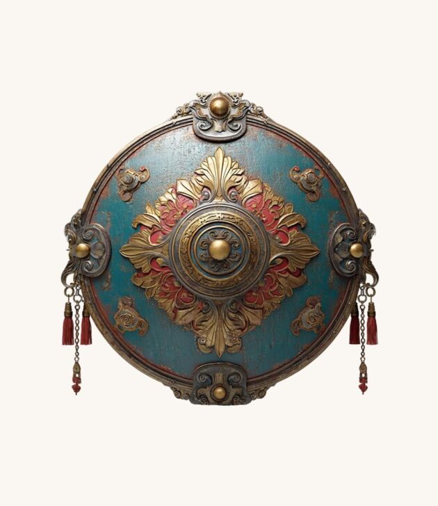 Textured shield