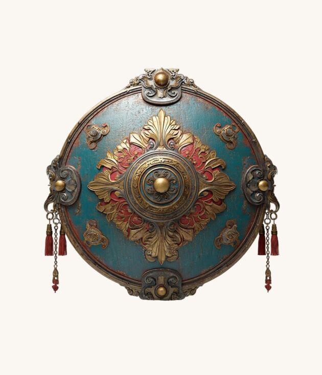 Textured shield